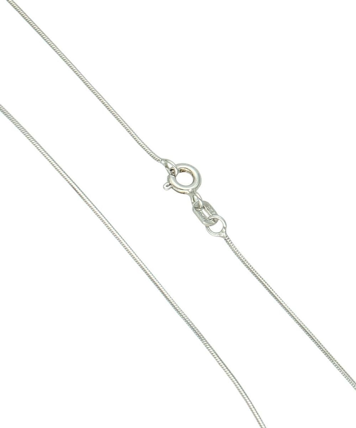 Srebrny łańcuszek linka rodowany 925 – 42 cm, 0,6 mm Ag.jpg